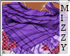 mz* purple scarf