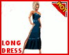 SEXY Long Dress 057 LBlu
