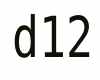 d12 Ncklce