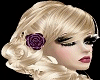 Prom Hair & Purple Rose