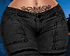 O. jeans black+ tattoo