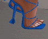 Xmas Blue Shoes
