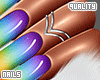 q. Rainbow Dash Nails XL