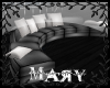 M.B -  Grey/White Couch
