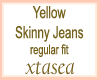 Yellow Skinny Jeans R