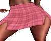 Jana Pink Plaid Skirt