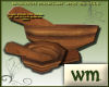 WM Wooden Mortar & Pestl