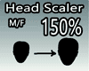 Scaler Head 150% M/F