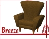 *B Suede Chair
