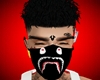 . Black bape mask .