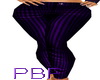 PBF*Purple Striped Slack