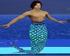 Male Mermaid Animated