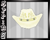 *S* Cowgirl hat WhiteGLD