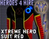 Xtreme Hero Red/Leather