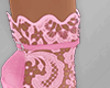 Pretty Crochet Pink Shoe