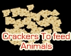 Crackers to feed Animals