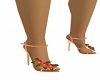 peach wedding shoes 
