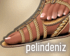 [P] Greek gold sandal