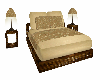Beige Bamboo bed