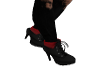 blk/Red Boots