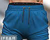 ♛L-Blue Muscle Shorts