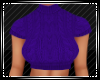 Crop Purple Sweater