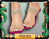 P; Chic Pink Heels