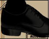 [AZ] Black leather shoes