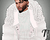 T! White Puffa Coat v2