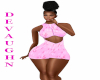 NINI  PINK RINT DRESS