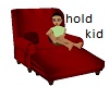 Red hold kid Family seat