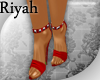 *R* Bizash Heels RED