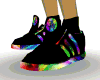 Black Rainbow Shoes
