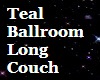 V Teal Ballroom Couch 1