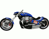 Harley Custom V-ROD BLUE