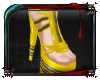 :P: PVC Heels [Yellow]