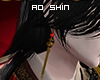 侍. Crimson Earrings