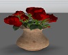 Vase of Red Roses