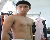 shirtless asian