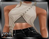 *JK* High Collar Top