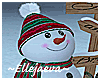 Christmas Snowman Sign