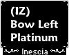 (IZ) Bow Left Platinum