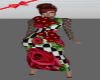 Rose Checkered 3D