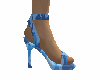 Blue camo heels