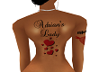 Adrians Lady Tattoo