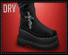 梅 black boot