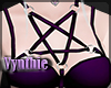 ~V~ Purple Pentagram top