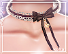 琴. Coq. choker brown