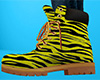 Yellow Stripe Work Boots (F)