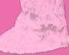 Kitty Pink Fur Boots